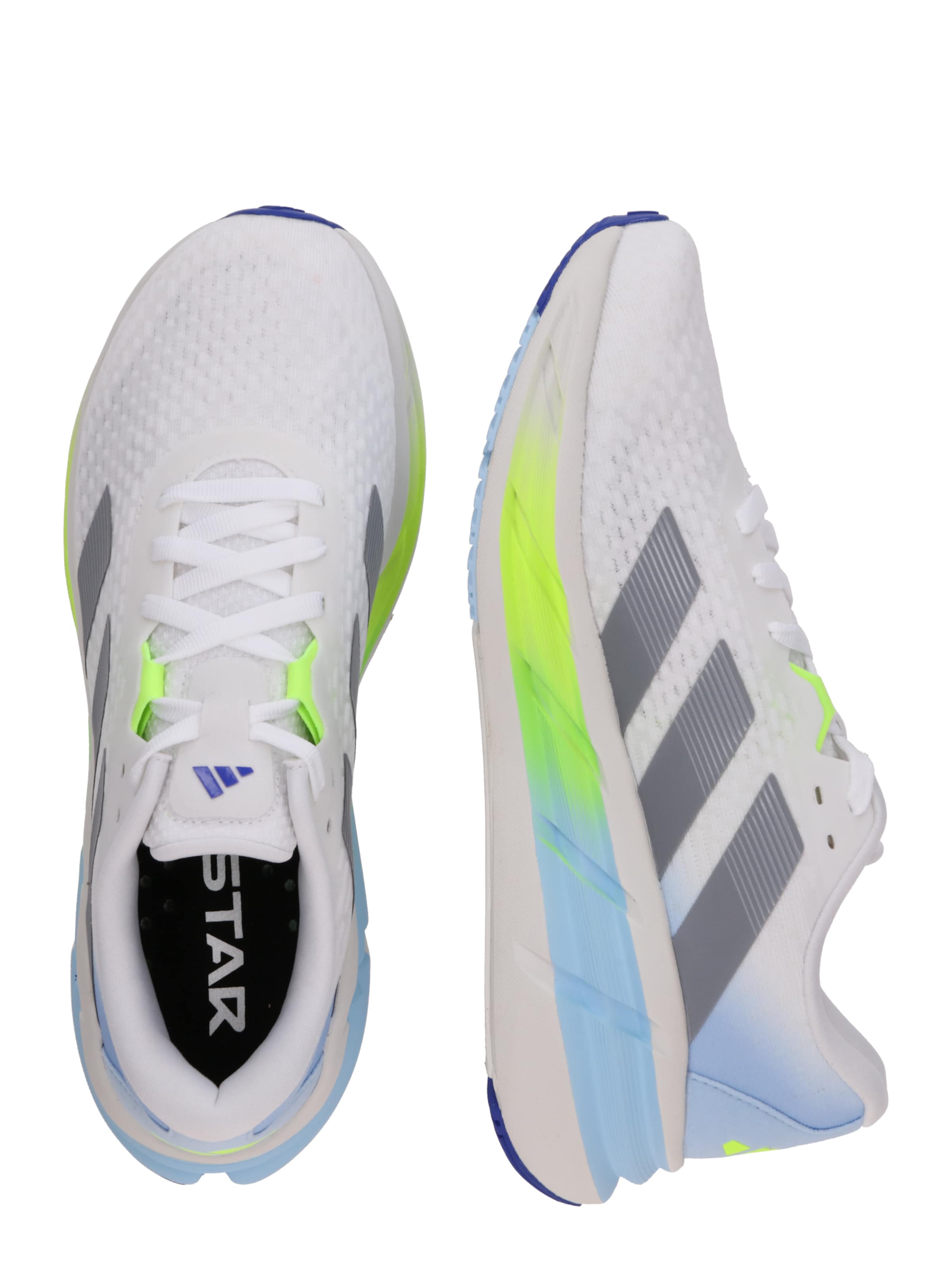 ADIDAS PERFORMANCE Bežecká obuv 'ADISTAR 3' - Biela