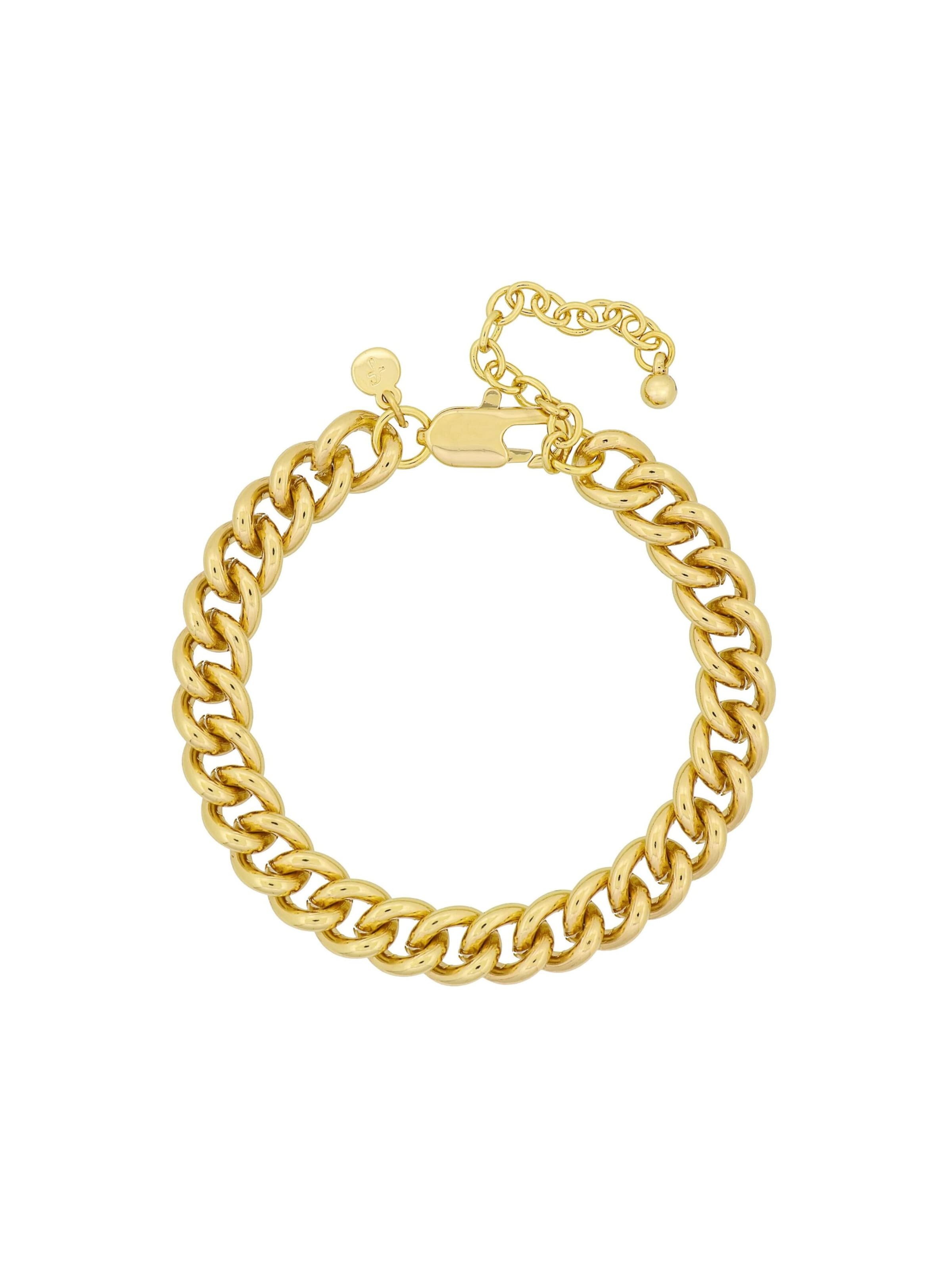 Fashionbox Armband in Gelb: Vorderseite