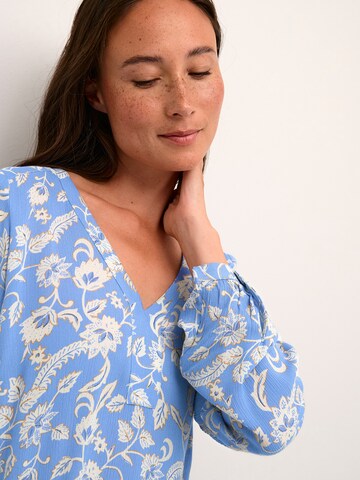 Kaffe Tuniek 'Amber' in Blauw