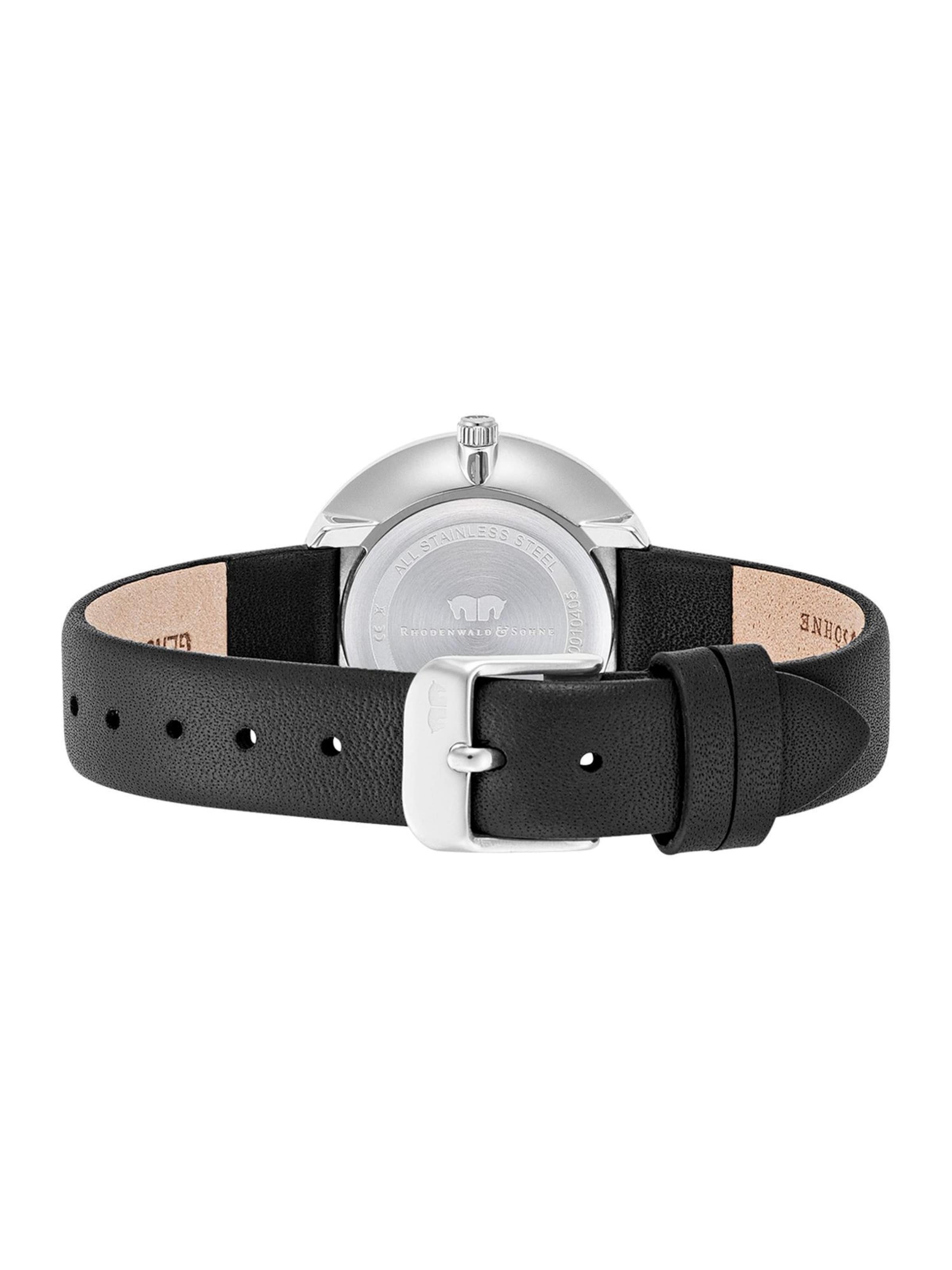 Rhodenwald & Söhne Analoog horloge in Zwart