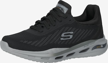 SKECHERS Låg sneaker i svart: framsida