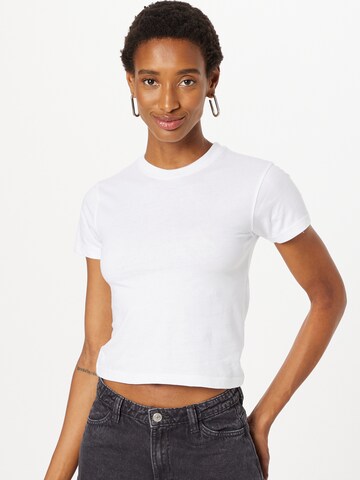 Nasty Gal Shirt in White: front