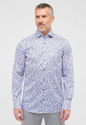 ETERNA Slim fit Zakelijk overhemd in Blauw: voorkant