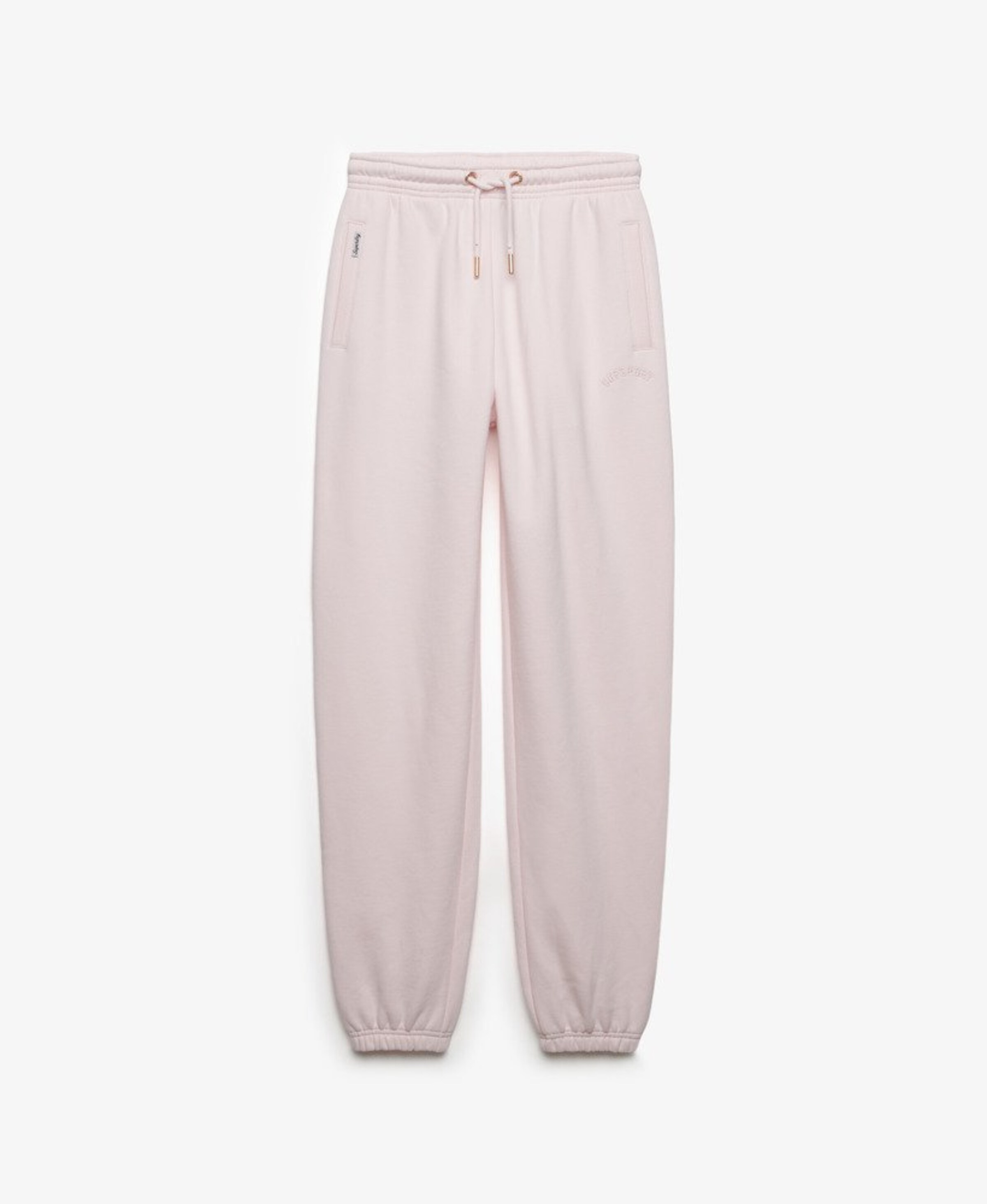 Superdry & Co Tapered Pants 'Essential' in Pink: front