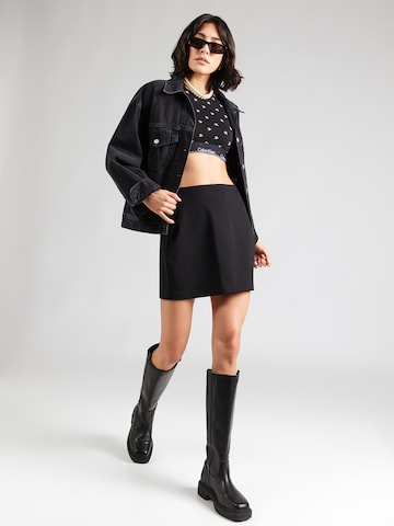 Calvin Klein Jeans Skirt in Black