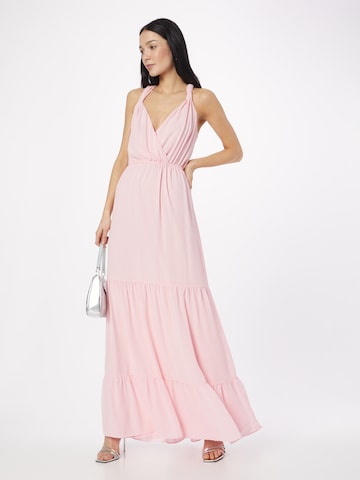 rožinė TFNC Vakarinė suknelė 'CRYSTAL'