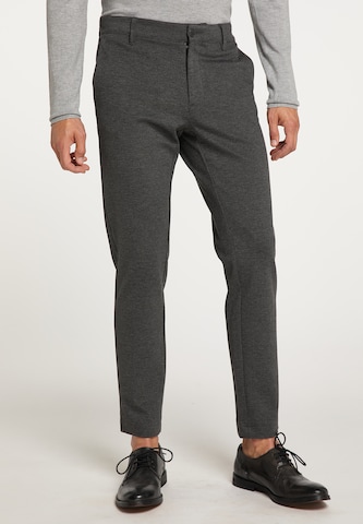 Coupe slim Pantalon chino DreiMaster Klassik en gris : devant