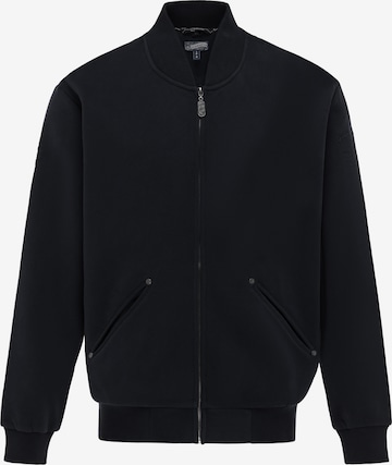 DreiMaster Vintage Sweatvest in Zwart: voorkant