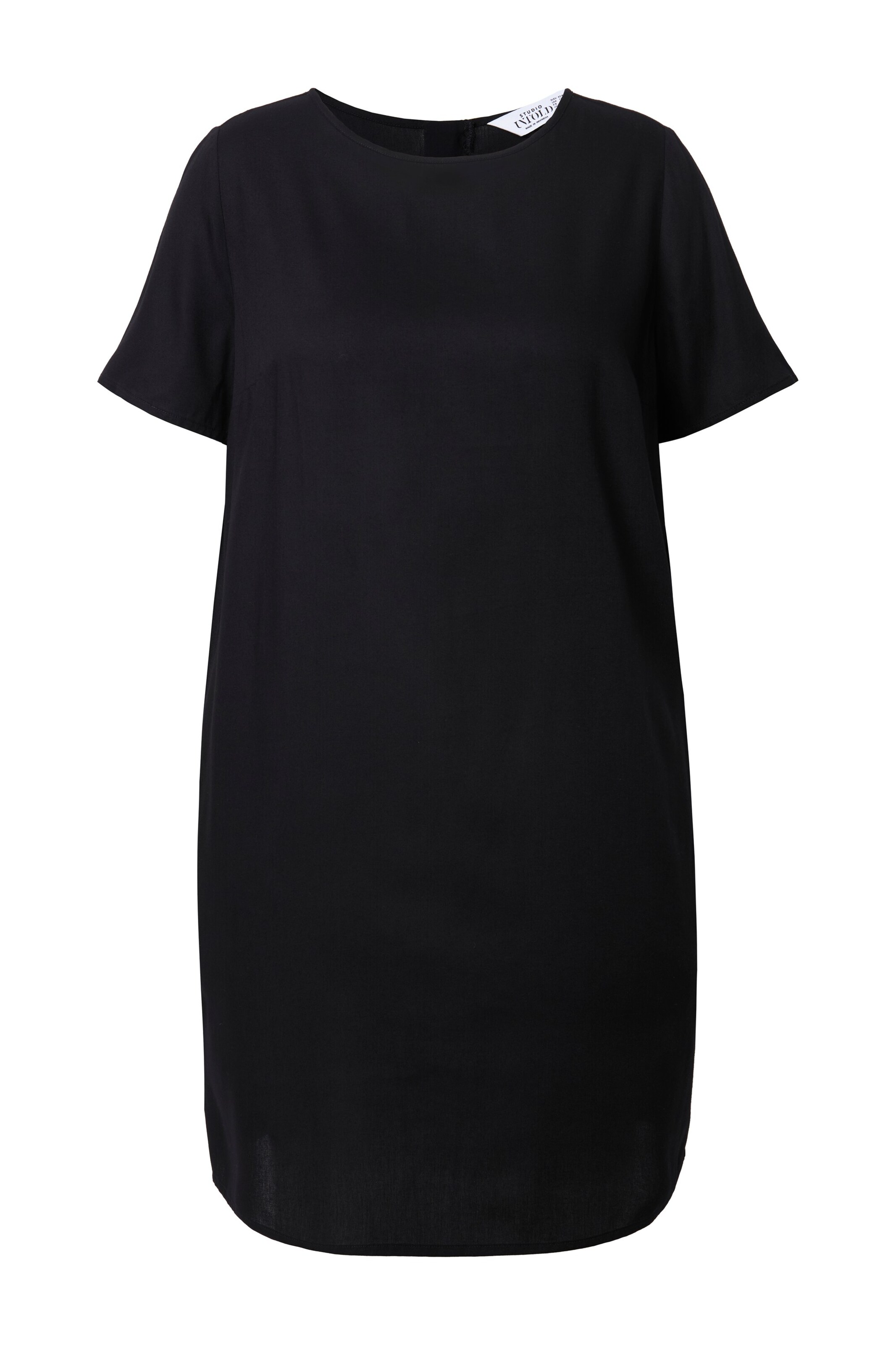 Studio Untold Jurk in Zwart: voorkant