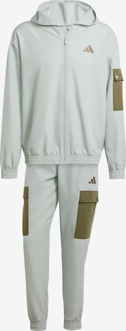 ADIDAS SPORTSWEAR Trainingspak in Grijs: voorkant