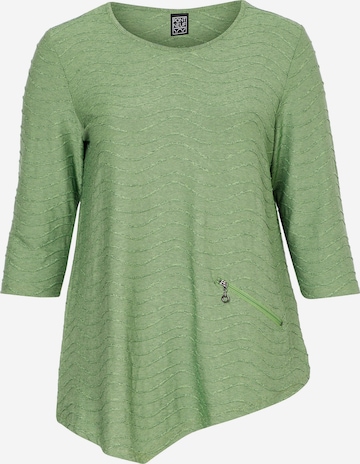 Pont Neuf Blouse 'Rosalina' in Groen: voorkant