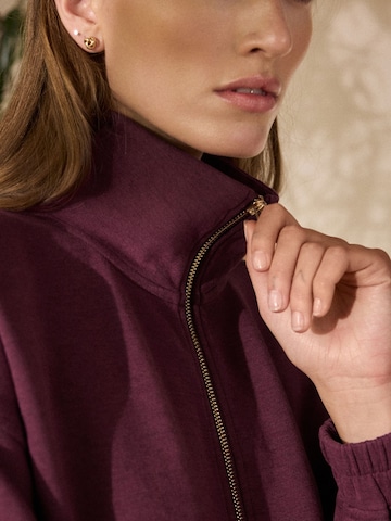 Giacca di felpa 'N.Premium' di Next in rosso