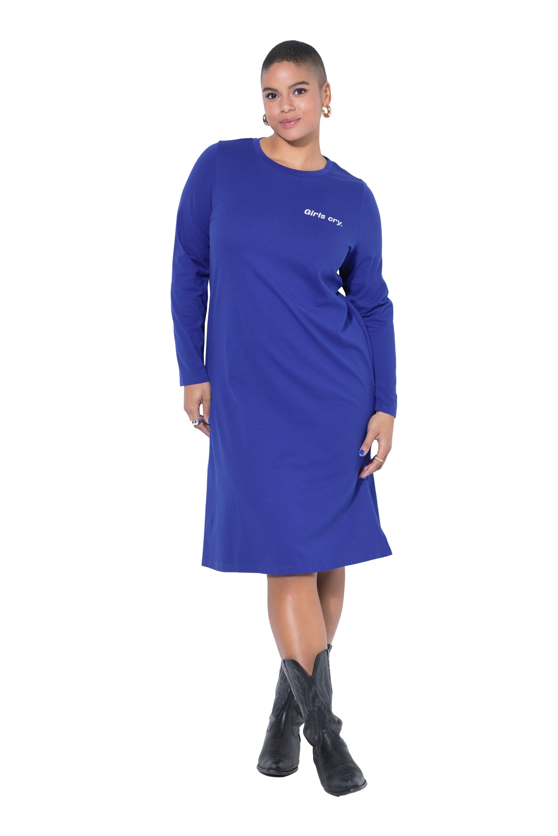 Studio Untold Kleid in Blau: Vorderseite