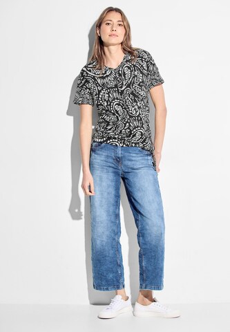 CECIL T-Shirt in Schwarz