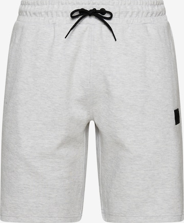 Superdry Regular Workout Pants in Grey: front