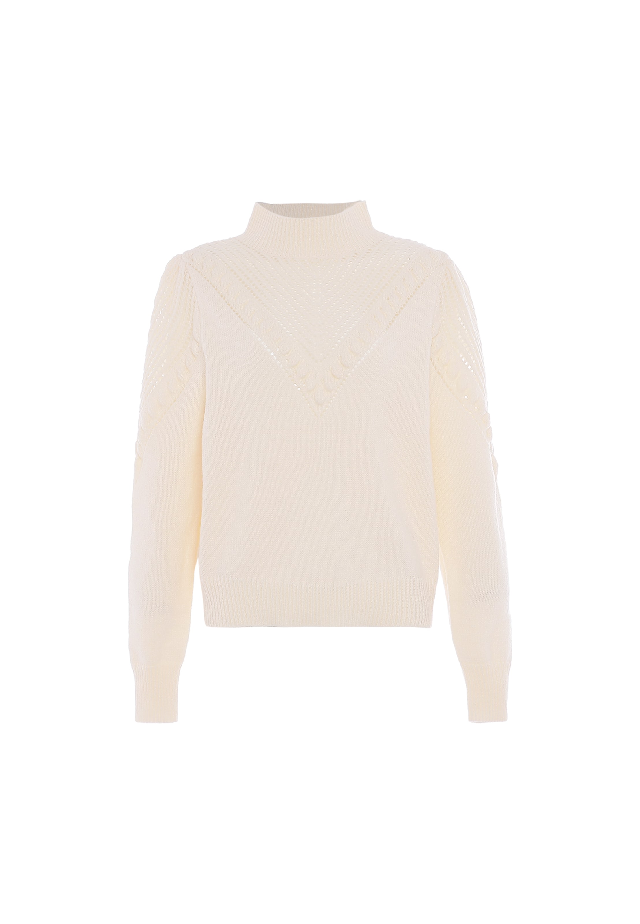 faina Sweater in Beige: front