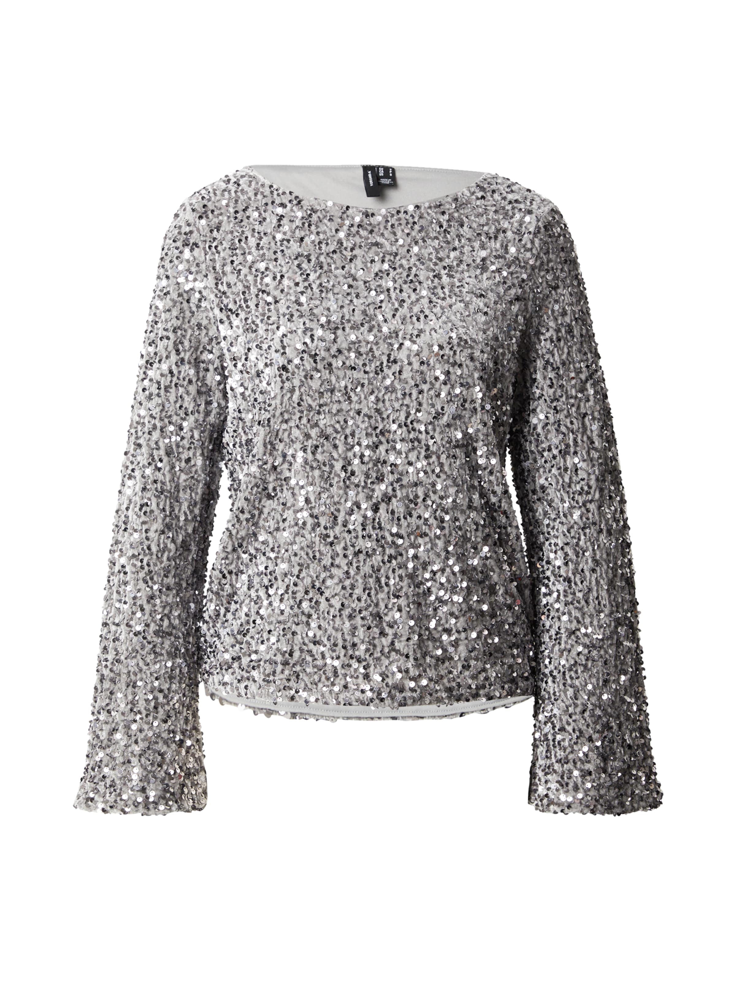 VERO MODA Μπλούζα 'VMBELLA' σε γκρι: μπροστά