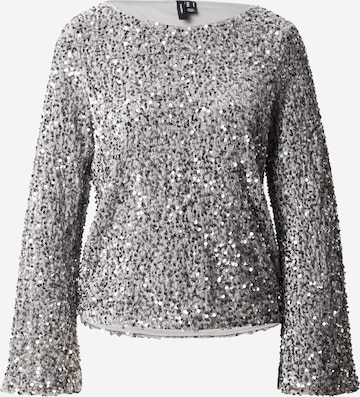 VERO MODA - Blusa 'VMBELLA' en gris: frente
