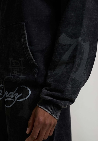 Sweat-shirt 'Flaming Tiger' Ed Hardy en noir