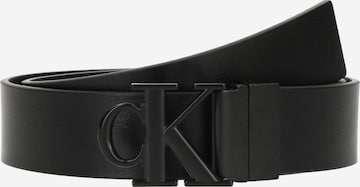 juoda Calvin Klein Diržas: priekis