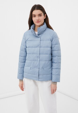 Finn Flare Tussenjas in Blauw: voorkant