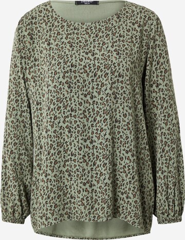 ZABAIONE Blouse 'Bianca' in Groen: voorkant