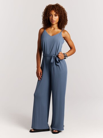 PROTEST Jumpsuit 'PRTFrieda' in Blauw: voorkant
