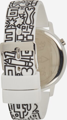 GUESS Analog watch 'TIME TO GIVE' in White