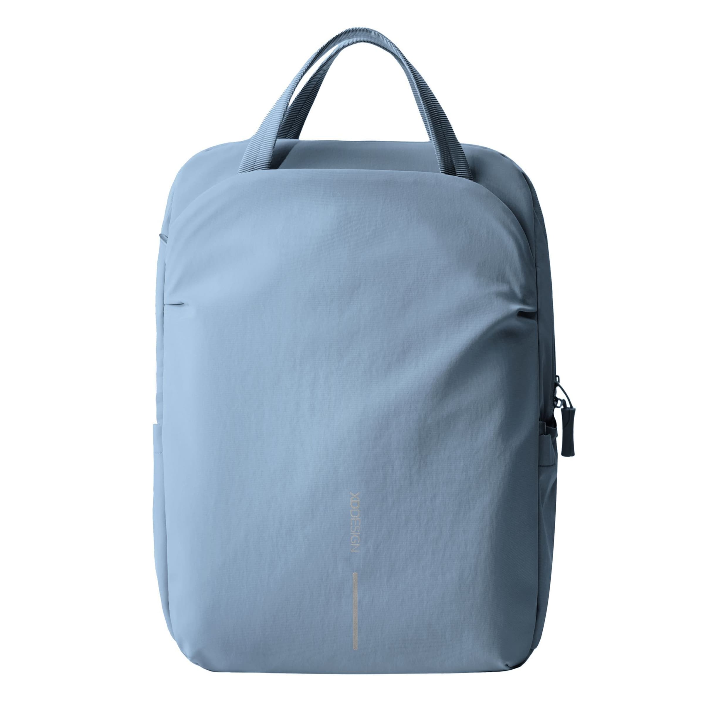 XD Design Rugzak 'Soft Daypack' in Blauw: voorkant