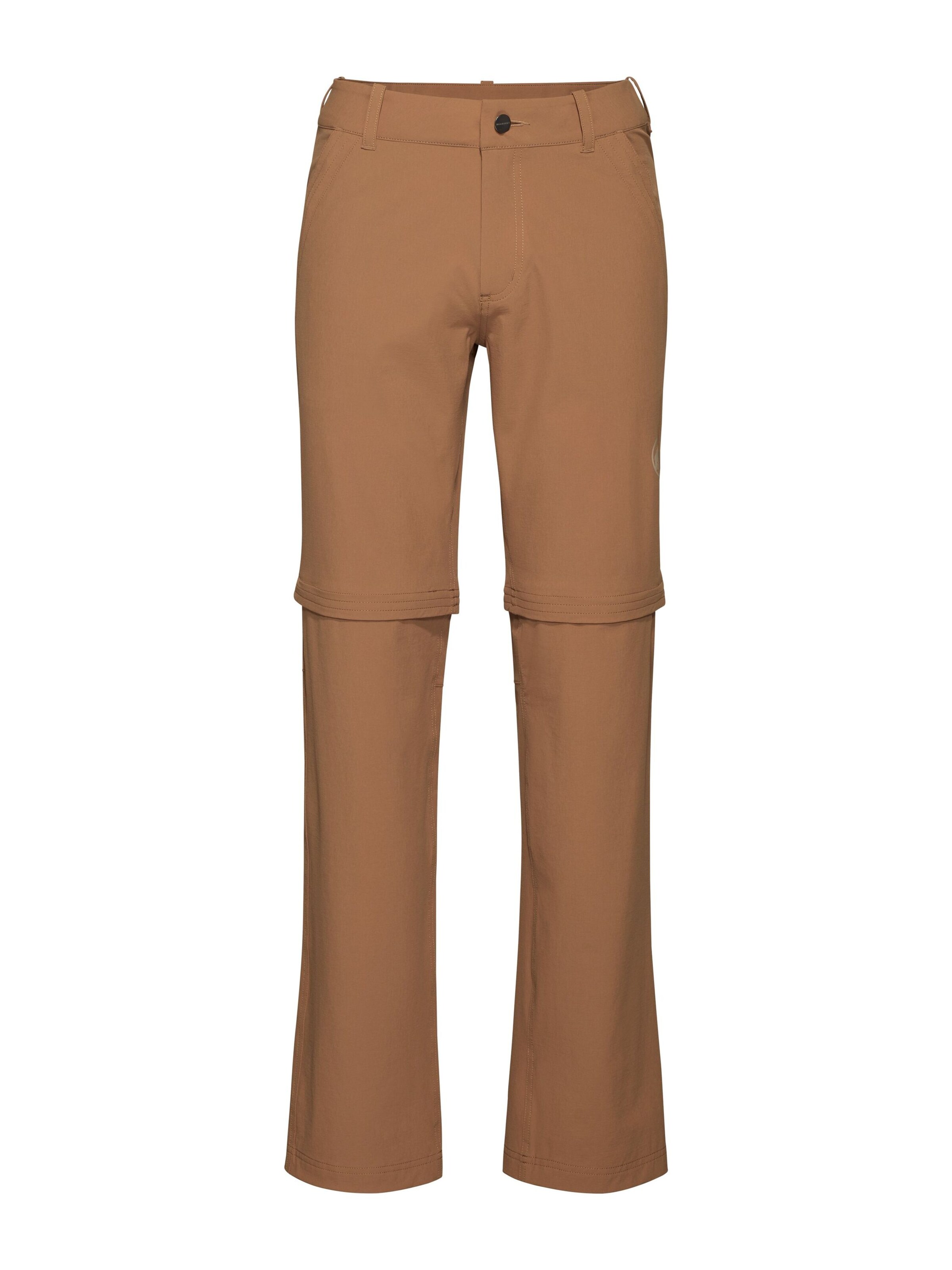 MAMMUT Regular Outdoorhose 'Hiking V' in Braun: Vorderseite