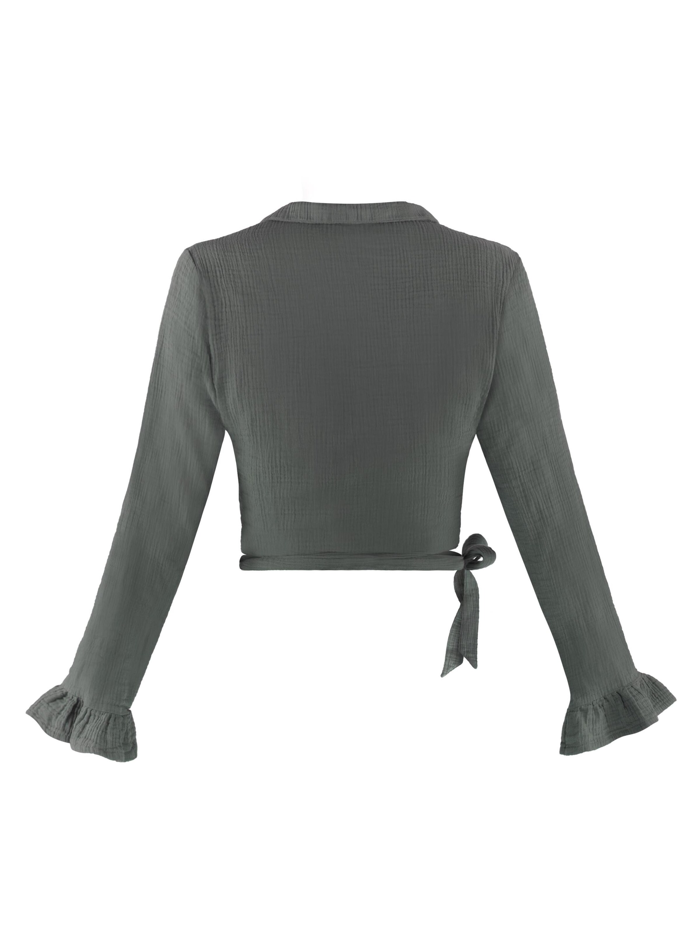 Janice Blouse ' Chalandri ' in Grijs