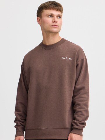 Sweat-shirt 'Hannes' !Solid en marron