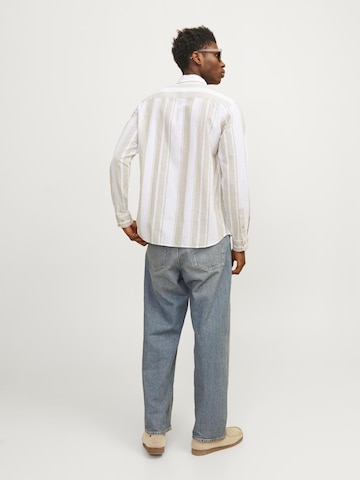 JACK & JONES Comfort fit Overhemd 'JJESummer' in Wit
