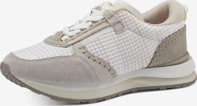 TAMARIS Sneakers in Beige / Dark beige / White, Item view