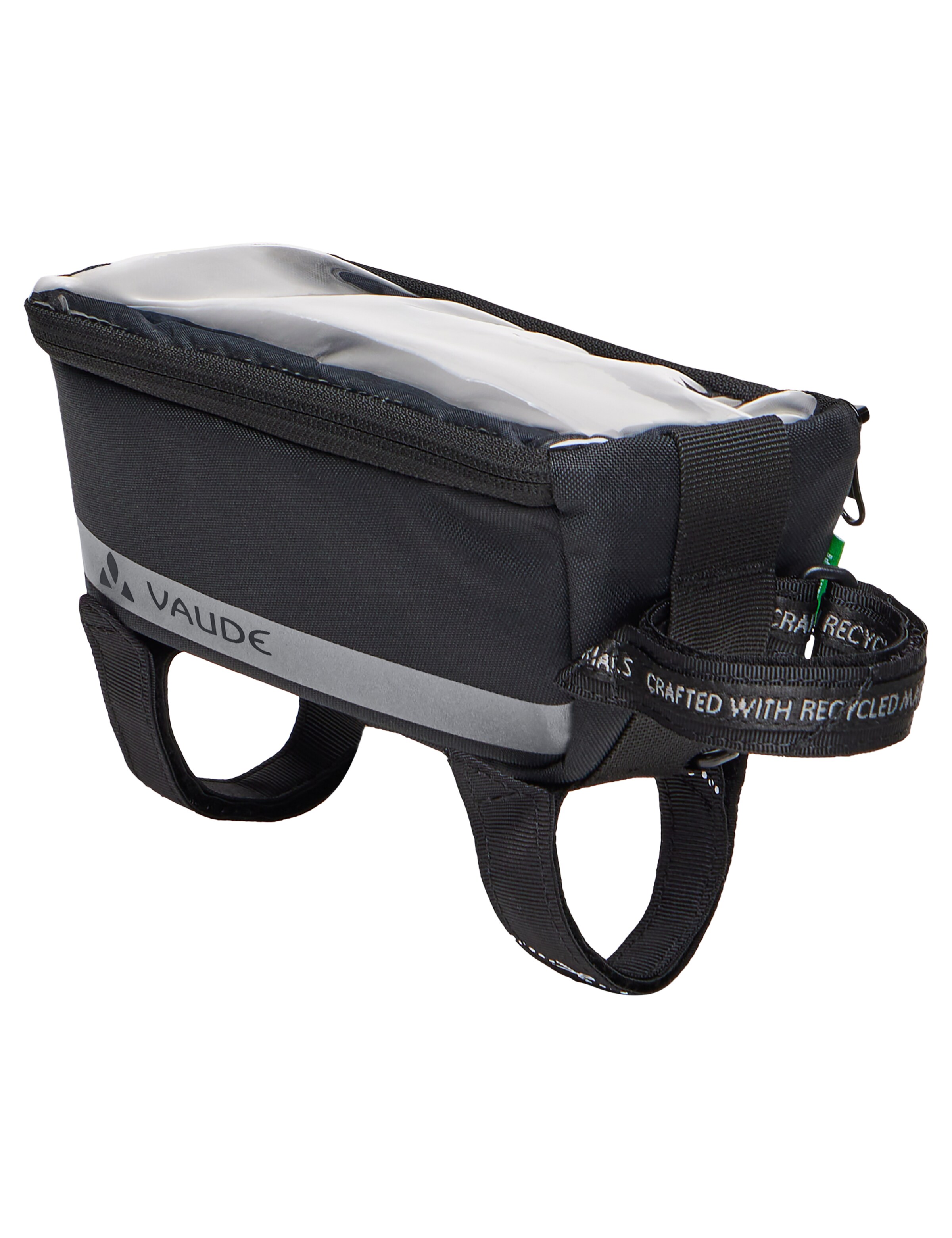 VAUDE Outdoor equipment ' Top Tube Phone Bag ' in Zwart