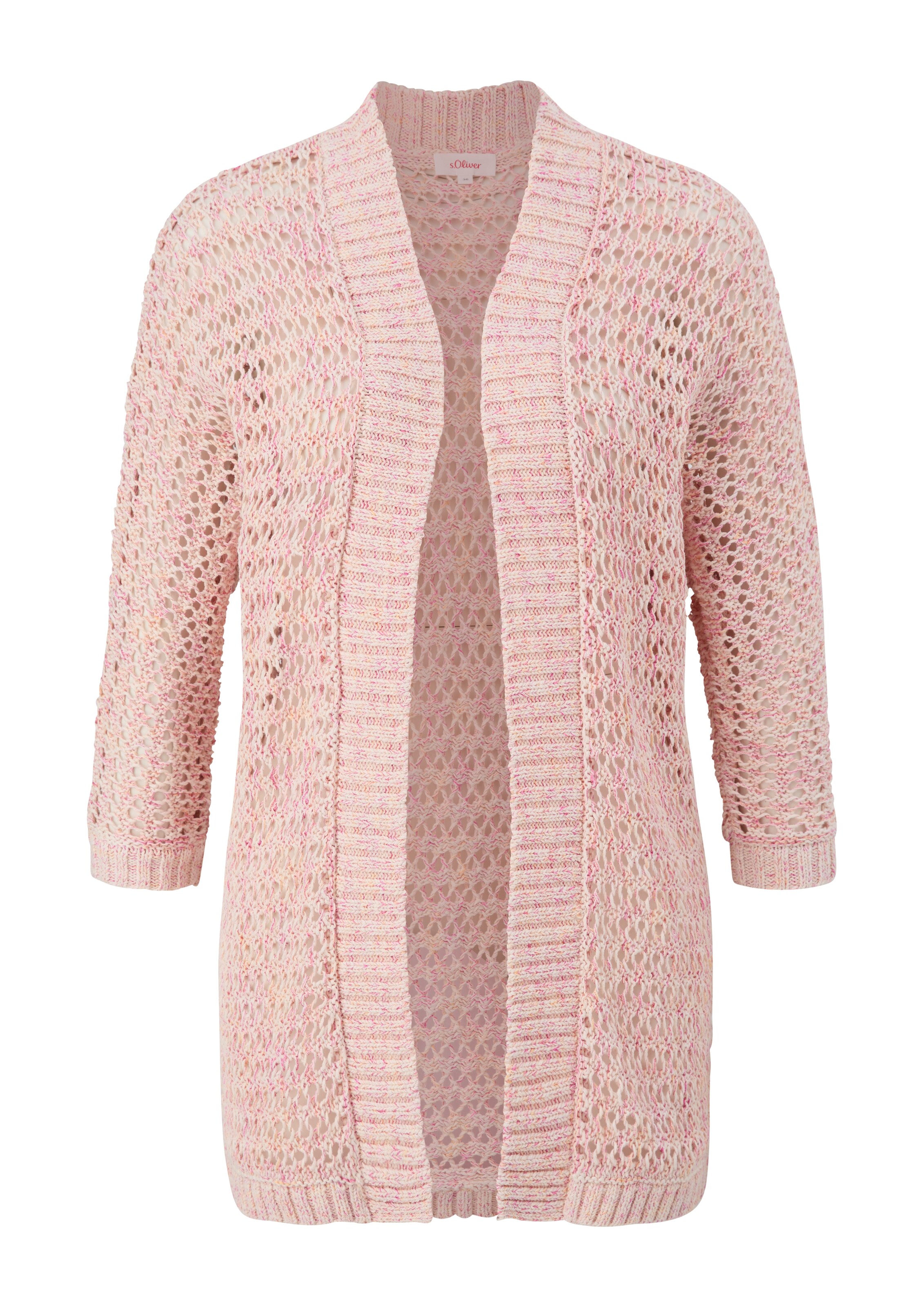Cardigan s.Oliver en rose : devant