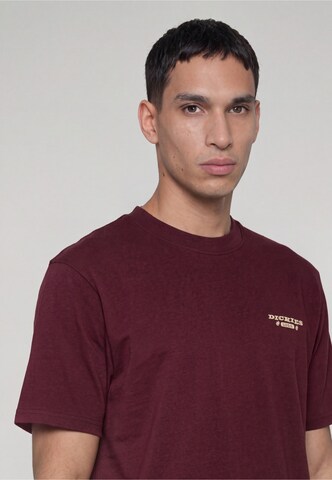 Maglietta 'GOOD SEEDS' di DICKIES in rosso: frontale