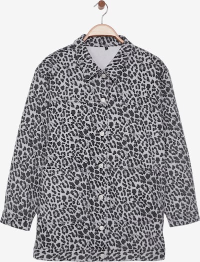 Trendyol Curve Between-Season Jacket in XL in Grey / Light grey / Black, Item view