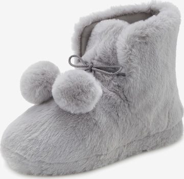 VIVANCE Slippers in Grey: front