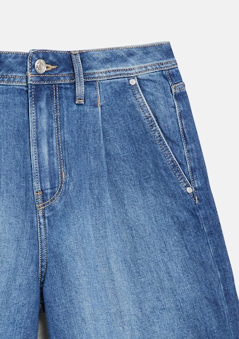 s.Oliver Regular Bandplooi jeans 'Suri' in Blauw