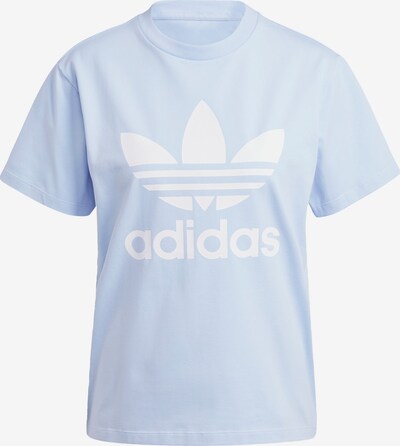 ADIDAS ORIGINALS Shirt in de kleur Lichtblauw / Wit, Productweergave