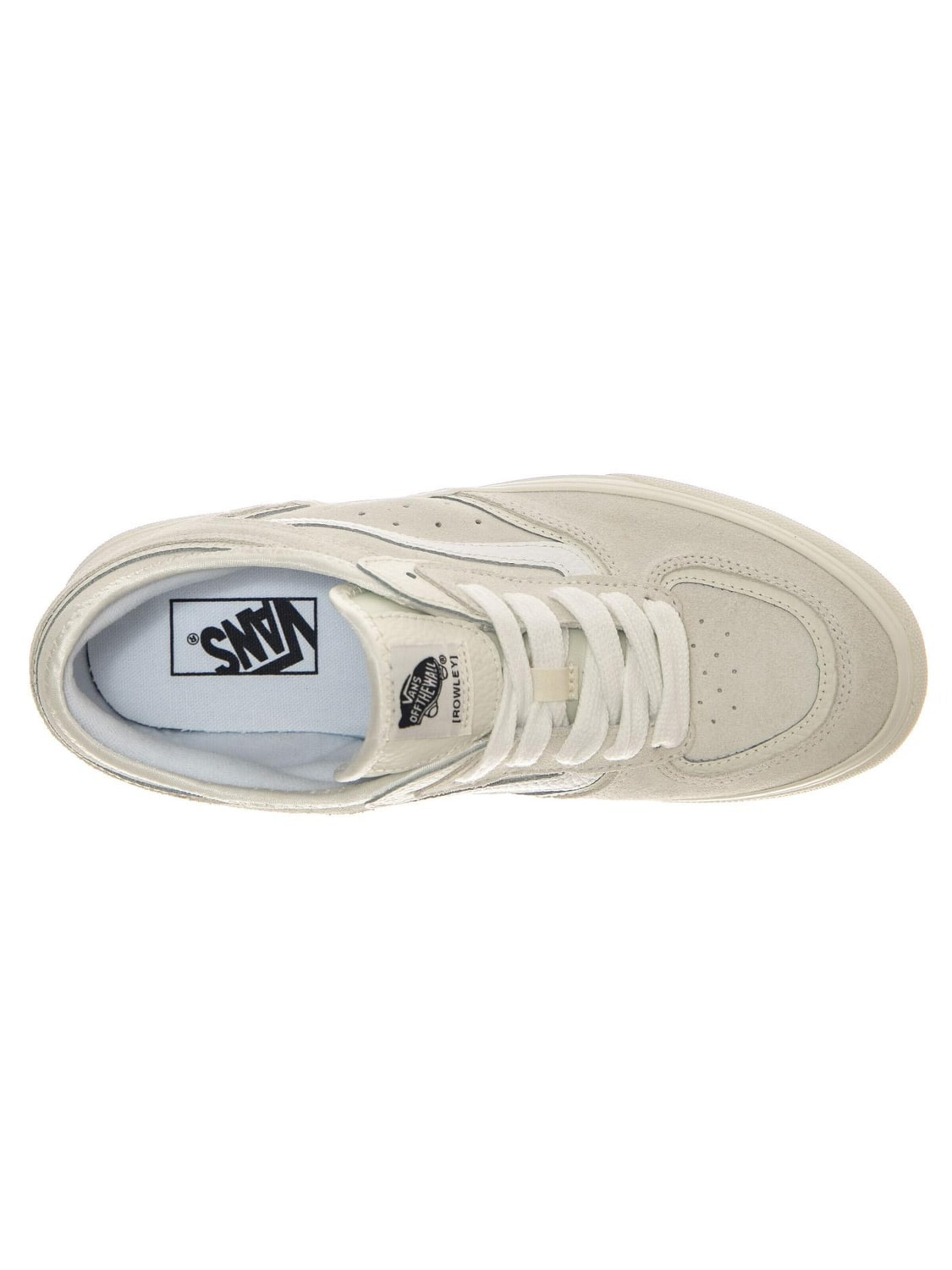 VANS Athletic lace-up shoe 'Rowley Classic Marshmallow / Ttue White' in White
