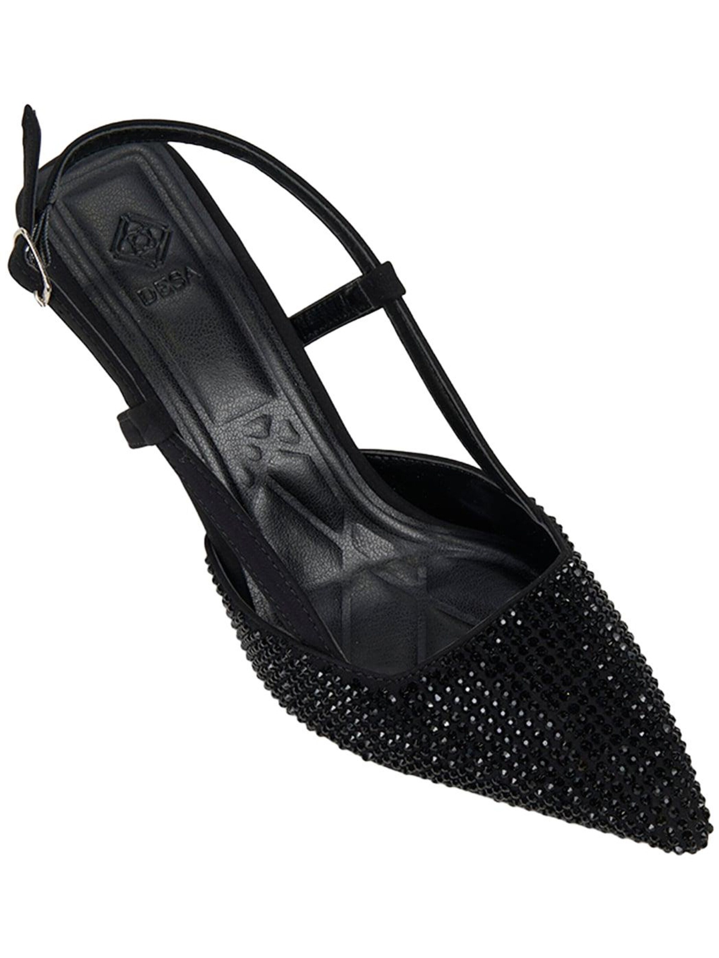 Desa Slingpumps 'Stilett' in Zwart