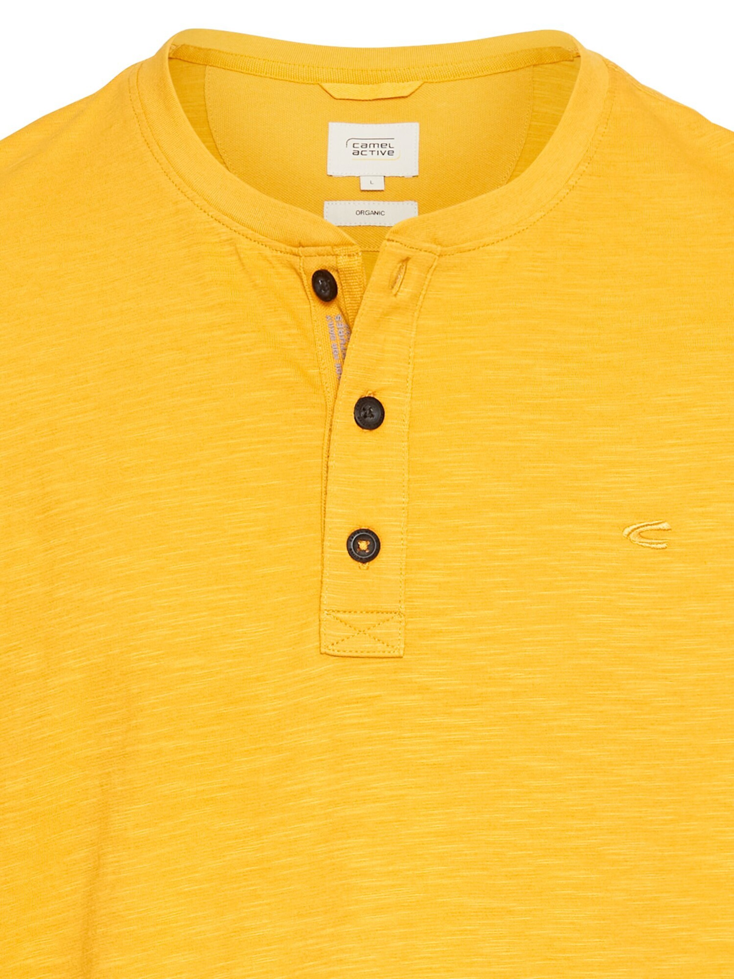 CAMEL ACTIVE Shirt in Yellow