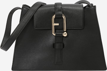 FURLA - Bolso de mano 'NUVOLA' en negro: frente