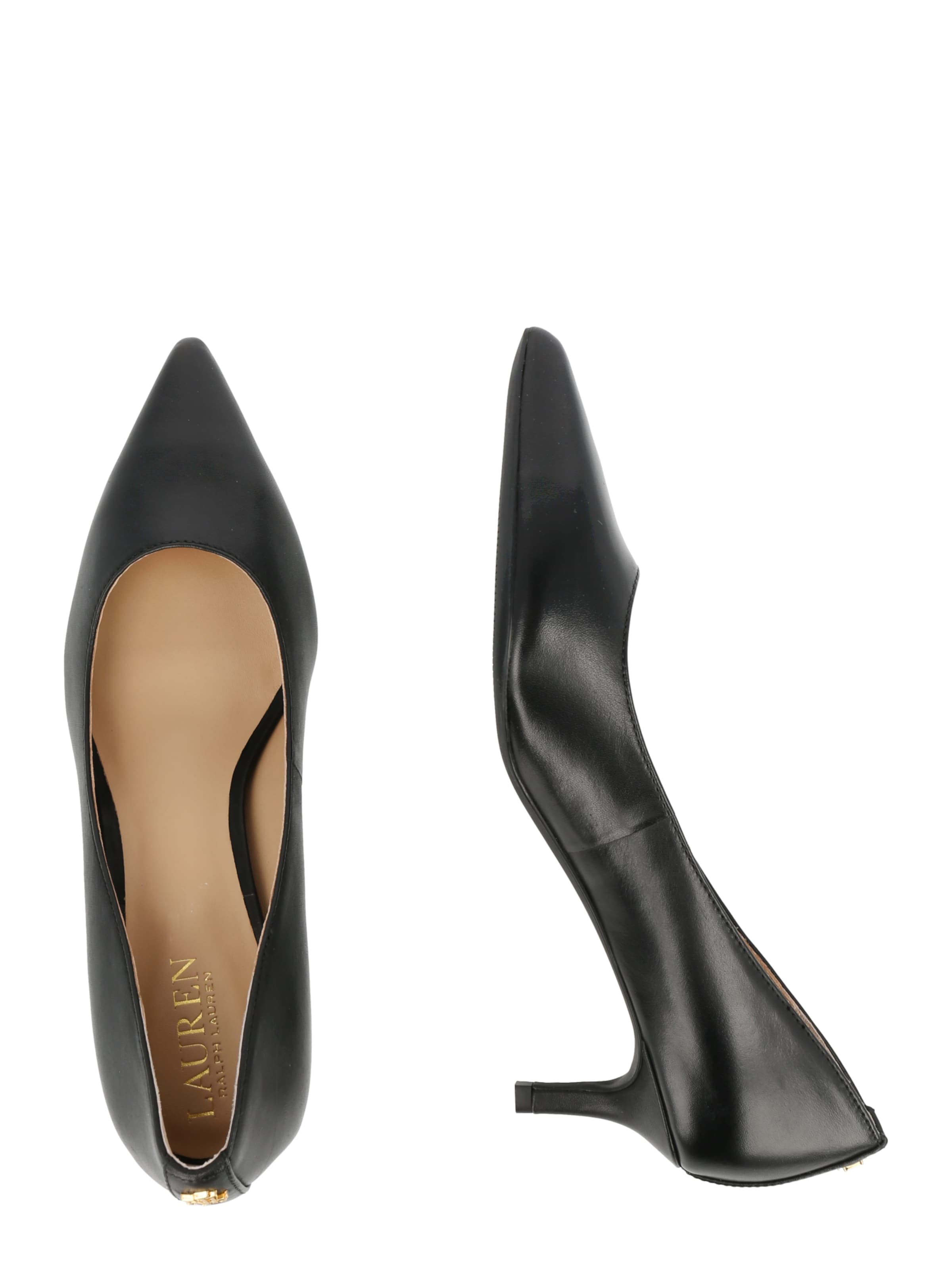 Lauren Ralph Lauren Лодочки 'ADRIENNE' в Черный