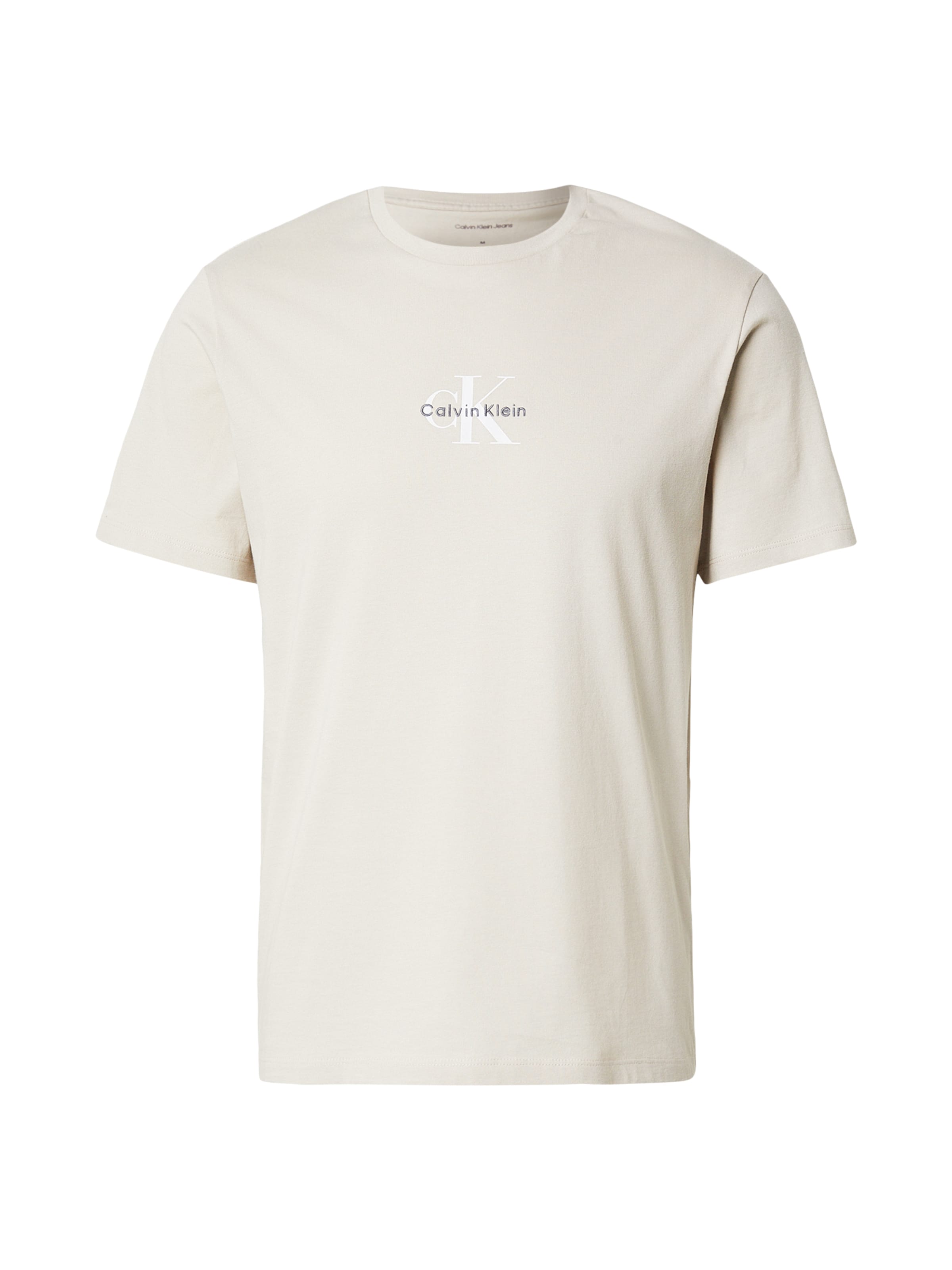 Calvin Klein JeansMajica - bež boja: prednji dio