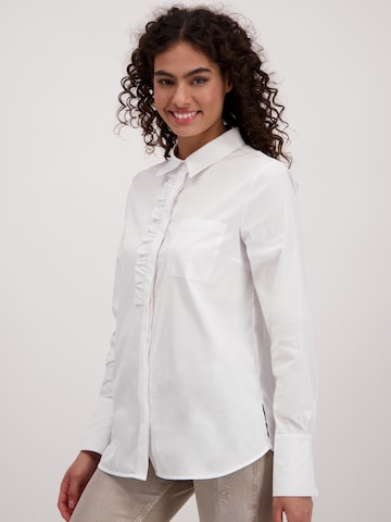 monari Blouse in Wit: voorkant