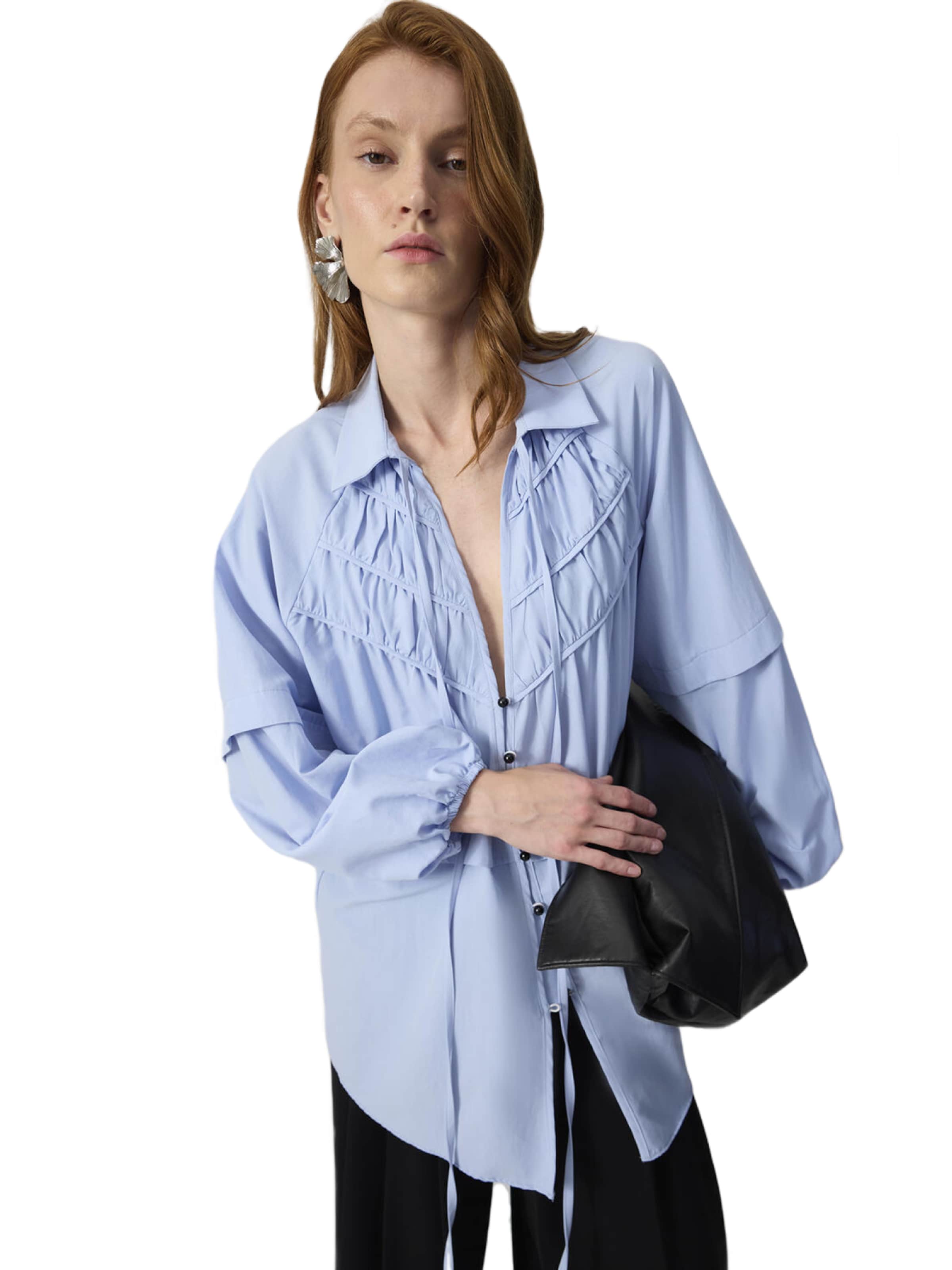 Touche Prive Blouse in Blauw