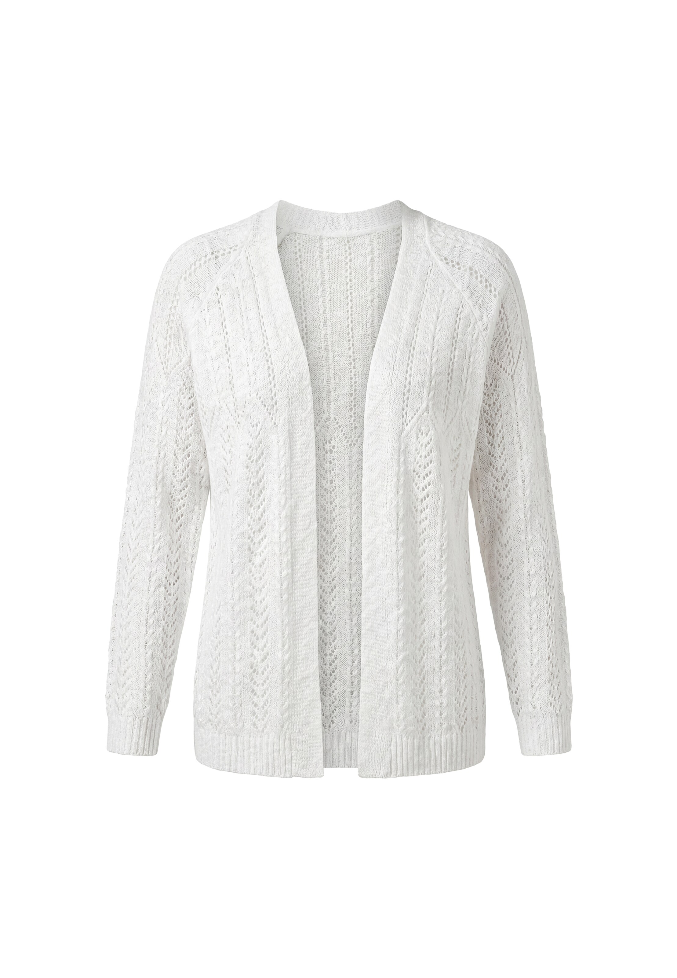 Cardigan faina en blanc : devant